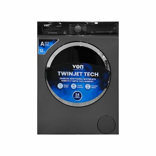 Von 12kg Front Load Washing Machine VALW-12FVK