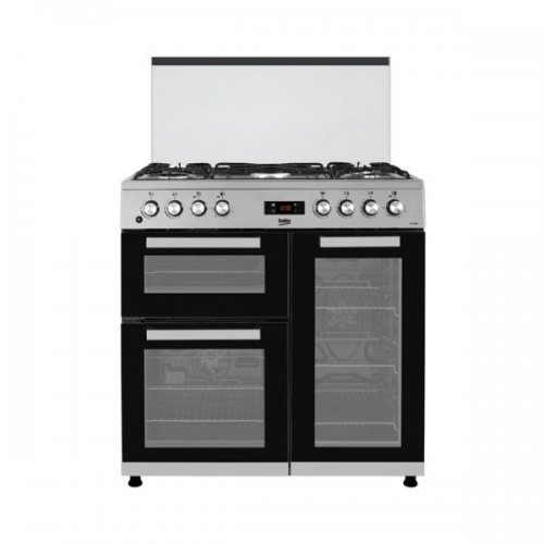 KDVF90X - BEKO COOKER 90CM DOUBLE OVEN FREESTANDING COOKER By Beko
