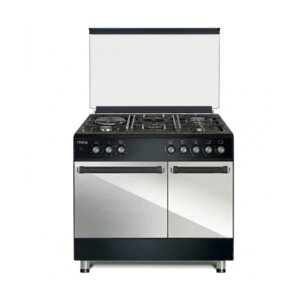 Image for MIKA 90cm Dual Fuel Standing Cooker MST9041WEG10PB Platinum Grey