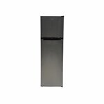 MIKA MRDCD168DS Fridge, 168L, 2 Door Top Mount Freezer, Defrost (Direct Cool), Line Silver Light By Mika