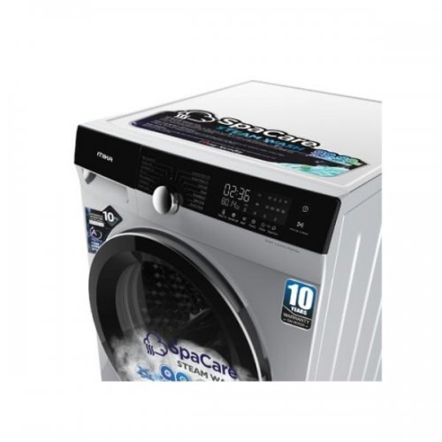 Mika MWAFS3210DS Washing Machine, Inverter Motor, Fully-Automatic, 10Kgs, Dark Silver