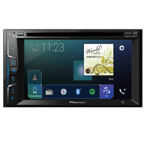 Pioneer AVH-Z2050BT 6.2″ Touch-screen With Apple CarPlay And Bluetooth By Car Radio