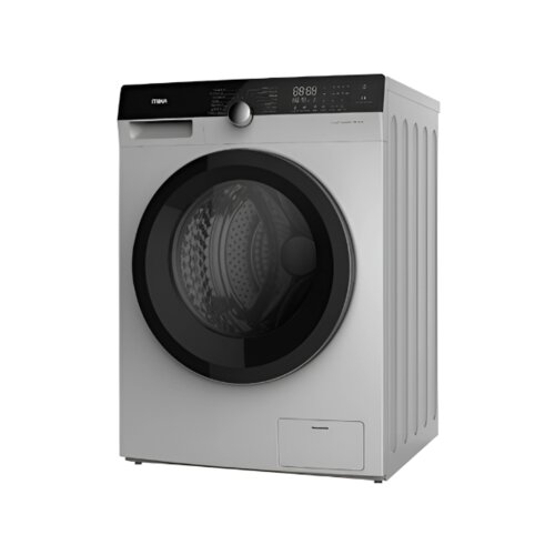 Mika MWAFSV3210DS Washing Machine, 10KG, Fully Autmatic, Front Load, Dark Silver