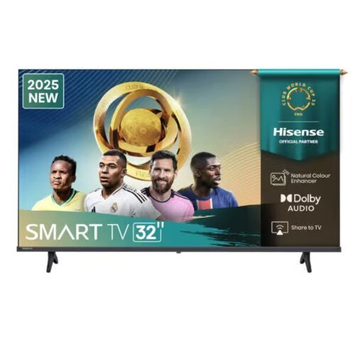 Hisense 32 Inch Smart TV, Vidaa OS 32A4QKEN