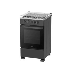 Midea 50x60 4 Gas Burner Cooker Black 50E3G1H-BK