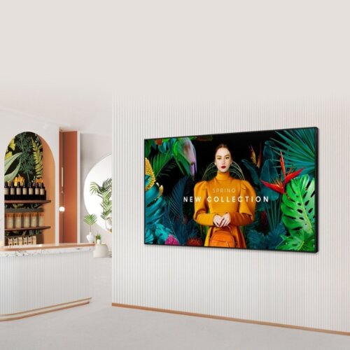 Samsung QB50C 50 Inch 4K Crystal UHD Signage Monitor - LH50QBCEBGCXEN