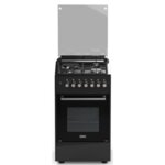 SOLSTAR 50x50cm Free Standing Oven - Black, Model SO531DKBBKBSS By Other
