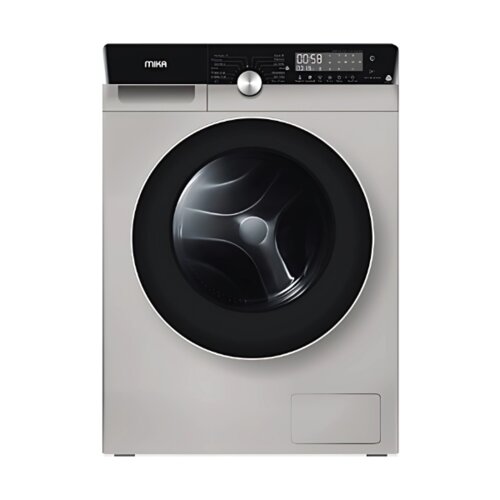 Mika MWAFSV3210DS Washing Machine, 10KG, Fully Autmatic, Front Load, Dark Silver