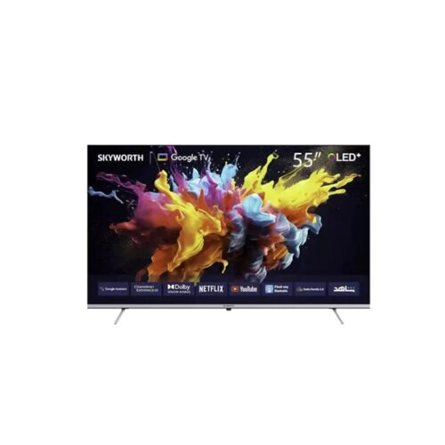 Skyworth 55 Inch 4K QLED Google TV Q6500H (2025) – Smart UHD Entertainment By Skyworth