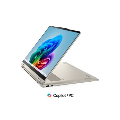 Lenovo Yoga 7 2-in-1 16” AMD Touchscreen Laptop – Ryzen AI, 16GB RAM, 1TB SSD, Seashell (Model: Yoga 7 16″ AMD)