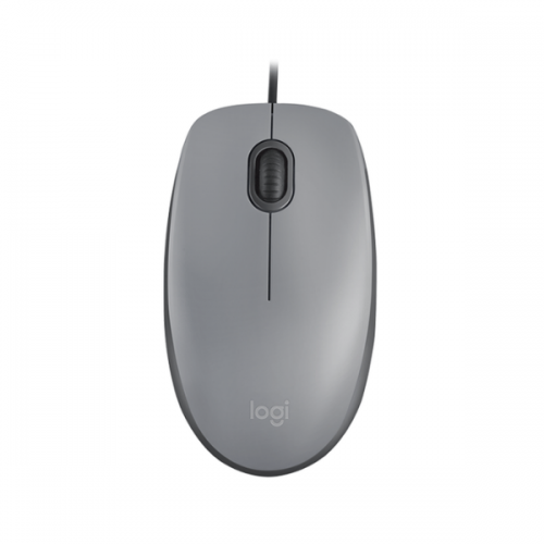 Logitech USB Silent Mouse M110S - Mid Grey