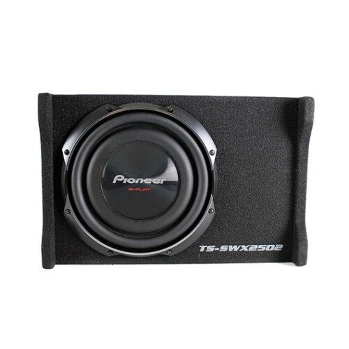 Pioneer TS-SWX2502 10 Inch Shallow Mount Pre-loaded Subwoofer Enclosure 1200w