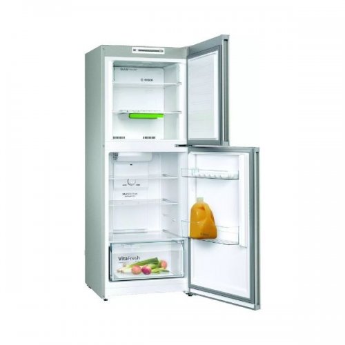 Bosch Top Mount Freezer Fridge 380L Silver - Model: KDN43N12K5