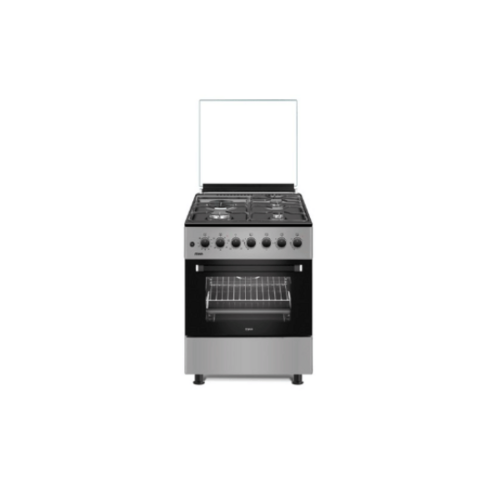 New MIKA MST6231E4SB Standing Cooker: 60cm X 60cm, 3 Gas Pool Jet Burners + 1 Rapid Hot Plate, Auto Ignition