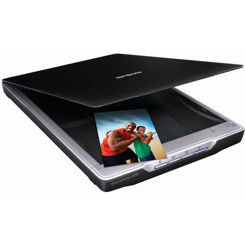 Epson Perfection V19 Color Scanner(Photo & Document Scanner)