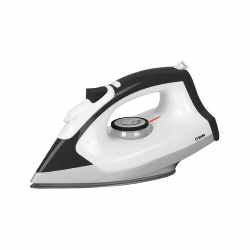 Mika Dry Iron, With Spray, Ceramic Soleplate, White & Black MIDS201C