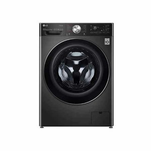 LG F4V9BWP2EE Front Load Washing Machine, 12KG - Black photo