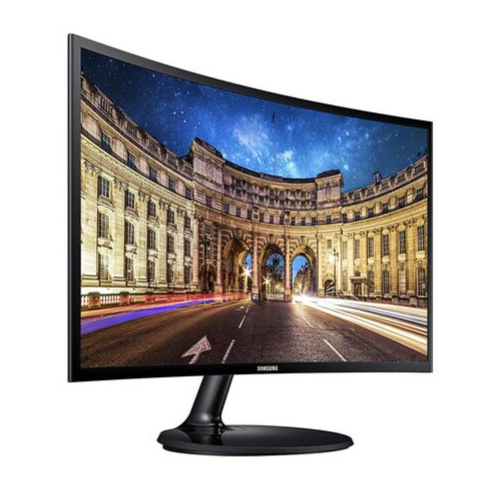 Samsung LC24F390FHNXZA 24-inch Curved LED Gaming Monitor (Super Slim Design), 60Hz Refresh Rate W/AMD FreeSync Game Mode