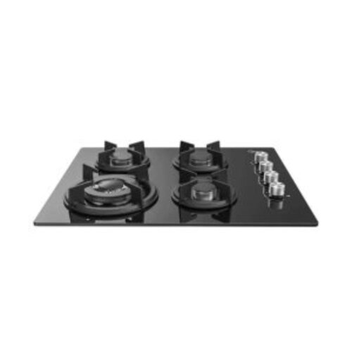 Midea 60CM Black Glass Gas Hob Triple Ring Burner 60GL403_ATD02 By Other
