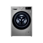LG F4V5RGP2T Front Load Washer Dryer, 10.5/7KG - Silver By LG