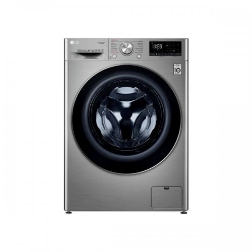 LG F4V5RGP2T Front Load Washer Dryer, 10.5/7KG - Silver