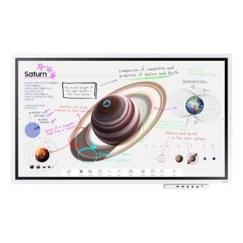Samsung Flip Pro WM75B 75 Inch  Interactive Display LH75WMBWLGCXUE By Samsung