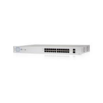 UniFi Managed 24-Port Gigabit Ethernet PoE Switch 500W + 2 SFP Ports By Ubiquiti