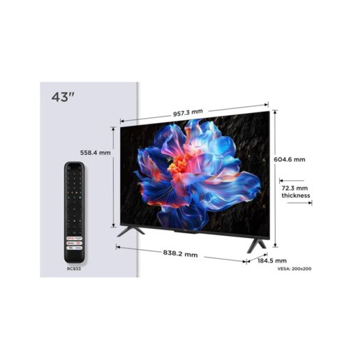 TCL 50 Inch 4K Google Smart TV With Dolby Atmos – Model 50V6D Premium Picture And Sound For Every Home