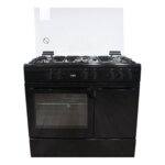 Von 5 Gas Cooker - VCF965031NSK, Black By Von