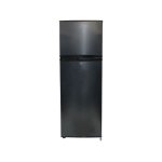 MIKA Fridge, 200L, Direct Cool, Double Door, Dark Matt Stainless Steel -MRDCD105XDM By Mika