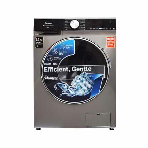 RAMTONS 12KG FRONT LOAD WASHER RW/153  FULLY AUTOMATIC  1400RPM