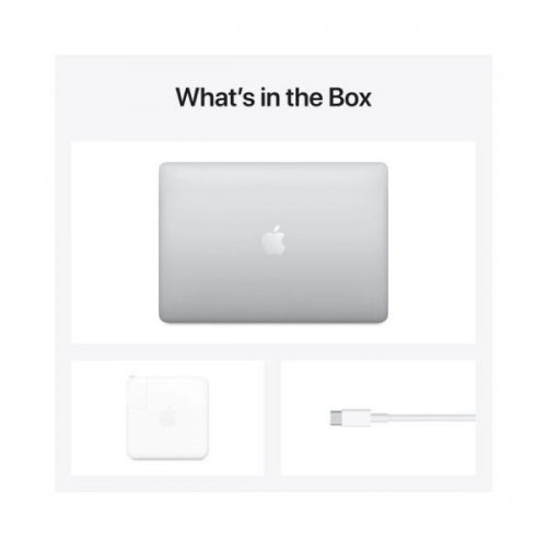 Apple 13.3" MacBook Pro M1 Chip,8GB Unified RAM  256GB SSD, Retina Display (Late 2020, Silver) - MYDA2LL/A Laptop