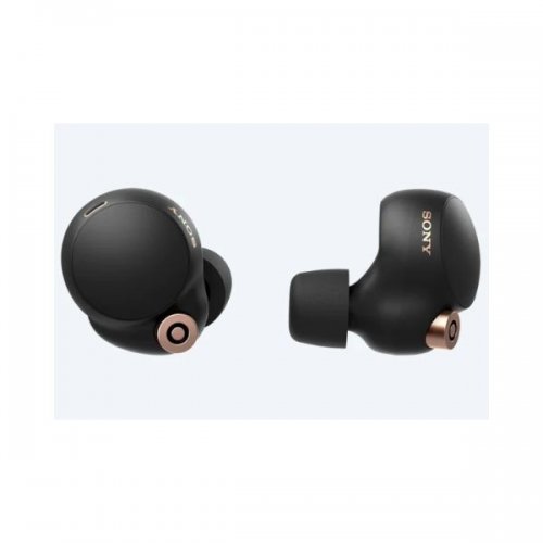 Sony WF-1000XM4 Industry-leading & Water Resistant Noise-Canceling Wireless In-Ear Headphones (Black & Silver)