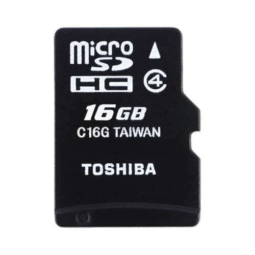 Toshiba Micro SD 16GB With Card Reader