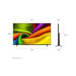 LG 65 Inch NANO 4K AI NU84 Smart TV 65NU840B6LA – AI Picture Quality And Smart Entertainment By LG