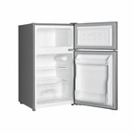 Roch RFR-110D-B Double Door Fridge, 85L - Silver By Other