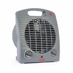 Von VSHJ20FY Fan Heater, 2000W - Grey By Heaters