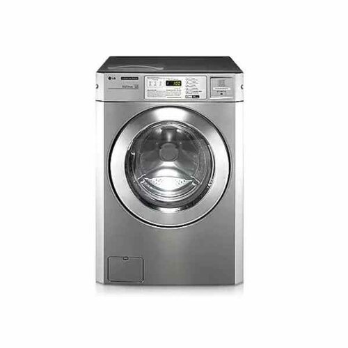 LG FH069FD2MS Commercial Washing Machine, Front Load, 10.5KG, Silver - WIFI Stack By LG