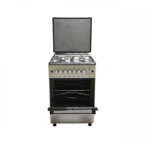 MIKA Mika Standing Cooker, 58cm X 58cm, 3 + 1, Electric Oven, Silver - MST60PI31SL/EM By Mika