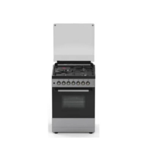 SCL Free Standing Gas Cooker - 4 Burner, Stainless Steel, SCL-FC606031SB By SCL