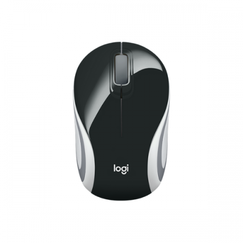 Logitech Wireless Mouse M187 (Black, Red, White)