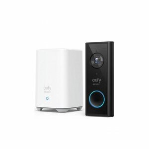 Eufy Video WiFi Doorbell 2K Battery-Powered With Homebase | E82101W4 photo
