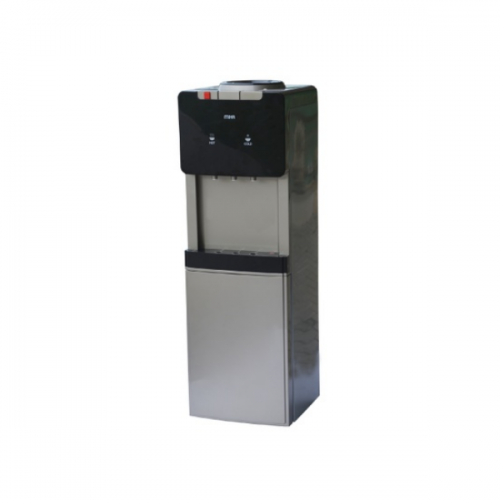 MIKA Water Dispenser, Standing, Hot, Normal & Cold, Compressor Cooling, Silver & Dark Grey MWD2701/SGR
