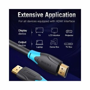 VENTION HDMI CABLE 2METER BLACK – VEN-AACBH photo