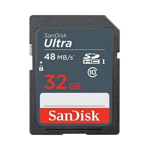 SanDisk Ultra SDHC 32GB 48MB/s Class 10 UHS-I By Sandisk