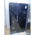 Von VARZ-20NHK Side By Side Fridge, 442L - Black By Other