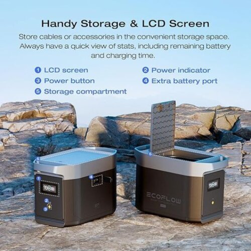 EcoFlow Extra Battery DELTA2000EB-US For Delta Max 2016Wh