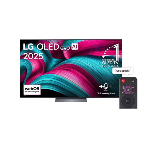 LG OLED83C56LA – 83 Inch 4K OLED Smart TV With α9 AI Gen8 Processor By LG