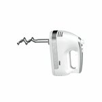 MIKA Hand Mixer – Milky White/Silver, Easy Mixing MMH102WS By Mika