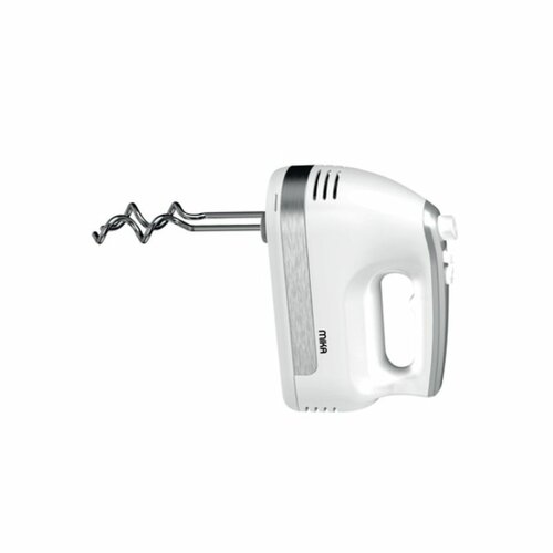 MIKA Hand Mixer – Milky White/Silver, Easy Mixing MMH102WS